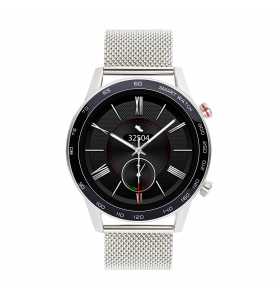Watchmark Smartwatch WDT95 Silbernes Netz