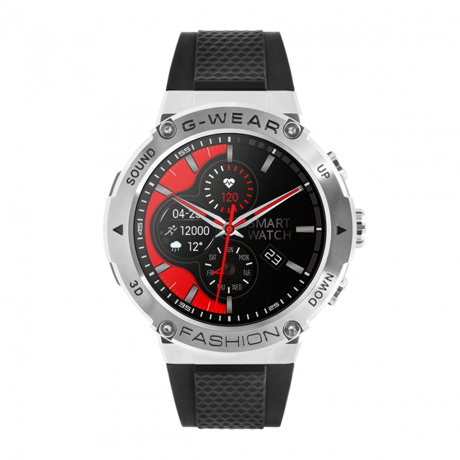 Watchmark - G-Wear Silver intelligente Uhr